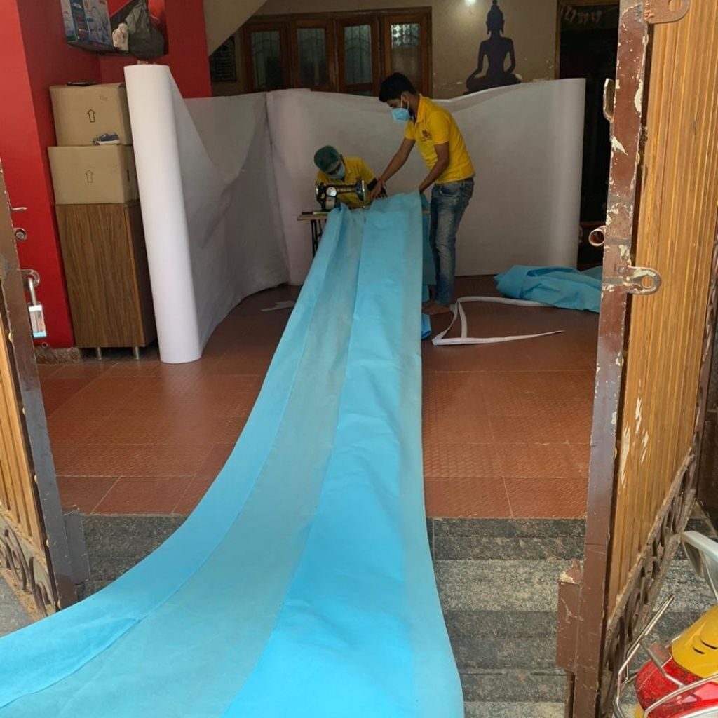 mask in the making 1