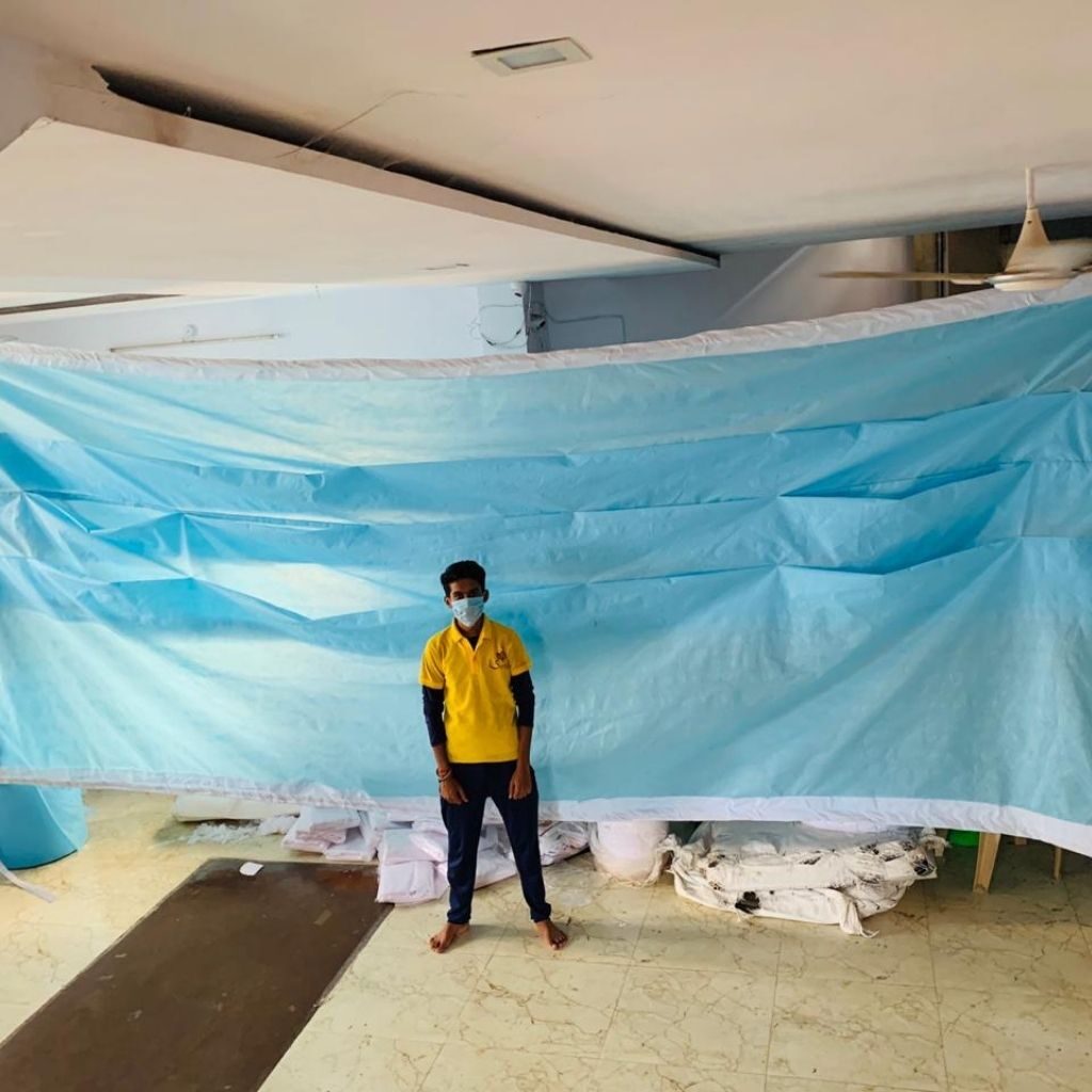 mask in the making 2